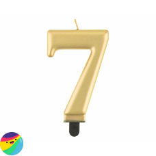 Svečka zlata št. 7